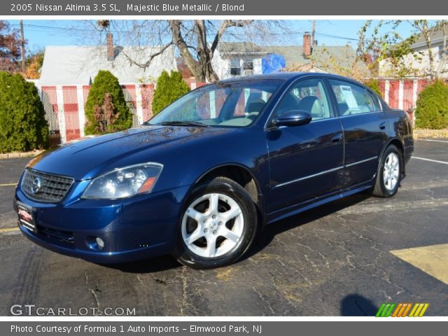 2005 Nissan Altima 3.5 SL in Majestic Blue Metallic
