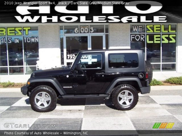2010 Jeep Wrangler Sport 4x4 in Black