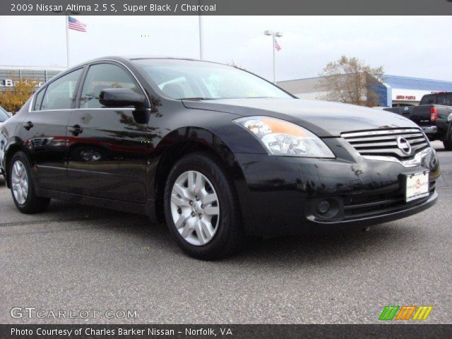 2009 Nissan Altima 2.5 S in Super Black