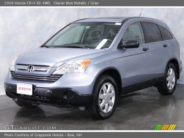 2009 Honda CR-V EX 4WD in Glacier Blue Metallic