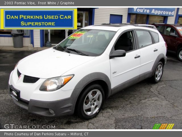 2003 Pontiac Vibe  in Frost White