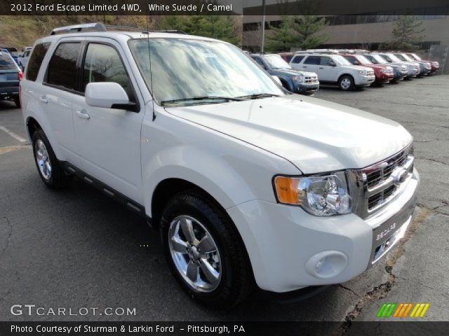 2012 Ford Escape Limited 4WD in White Suede