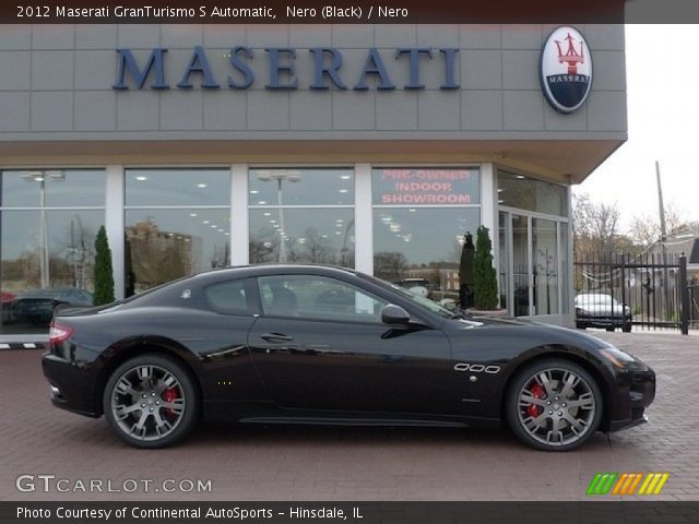 2012 Maserati GranTurismo S Automatic in Nero (Black)