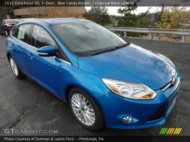 2012 Ford Focus SEL 5-Door in Blue Candy Metallic
