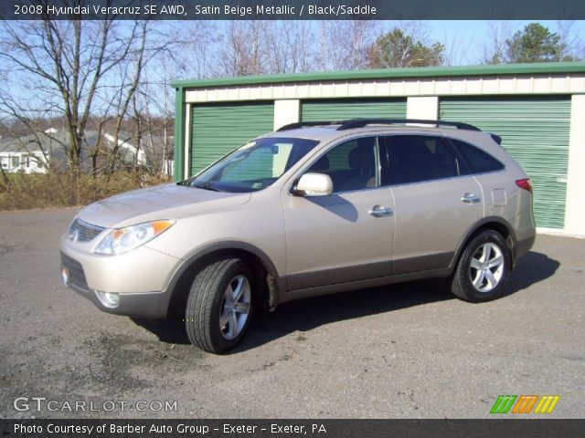 2008 Hyundai Veracruz SE AWD in Satin Beige Metallic