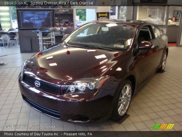 2010 Scion tC  in Sizzling Crimson Mica