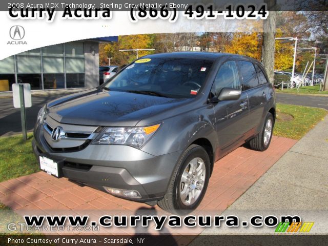 2008 Acura MDX Technology in Sterling Gray Metallic