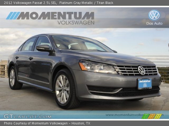 2012 Volkswagen Passat 2.5L SEL in Platinum Gray Metallic