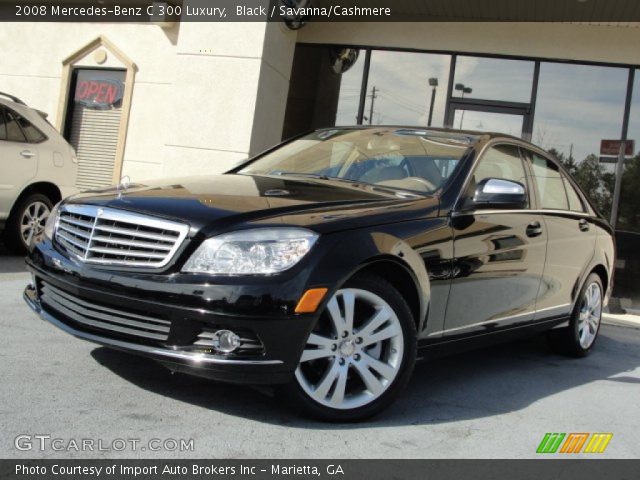 2008 Mercedes-Benz C 300 Luxury in Black