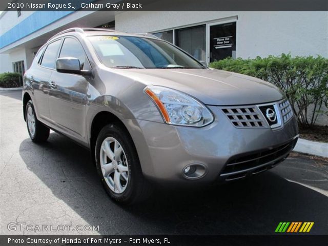 2010 Nissan Rogue SL in Gotham Gray