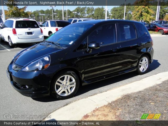 2008 Honda Fit Sport in Nighthawk Black Pearl