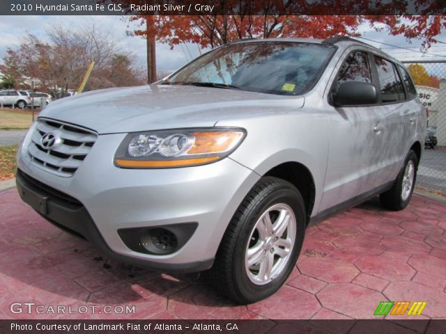 2010 Hyundai Santa Fe GLS in Radiant Silver