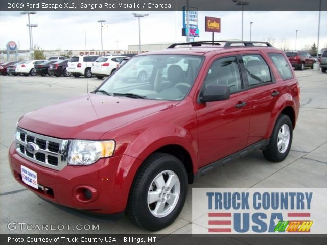2009 Ford Escape XLS in Sangria Red Metallic