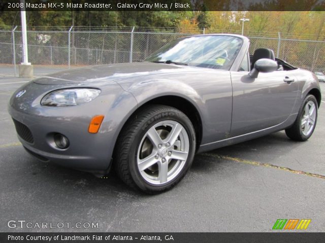 2008 Mazda MX-5 Miata Roadster in Galaxy Gray Mica