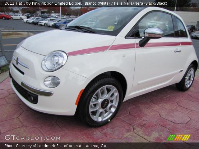 2012 Fiat 500 Pink Ribbon Limited Edition in Bianco (White)