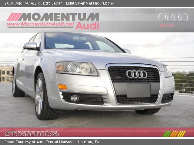 2006 Audi A6 4.2 quattro Sedan in Light Silver Metallic