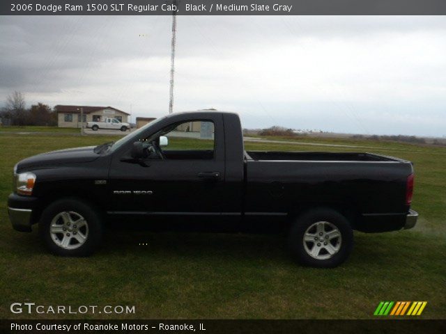 2006 Dodge Ram 1500 SLT Regular Cab in Black