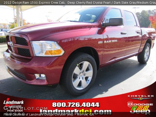 2012 Dodge Ram 1500 Express Crew Cab in Deep Cherry Red Crystal Pearl