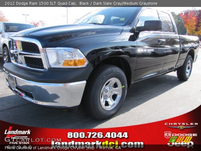 2012 Dodge Ram 1500 SLT Quad Cab in Black