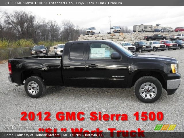 2012 GMC Sierra 1500 SL Extended Cab in Onyx Black