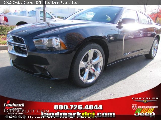 2012 Dodge Charger SXT in Blackberry Pearl