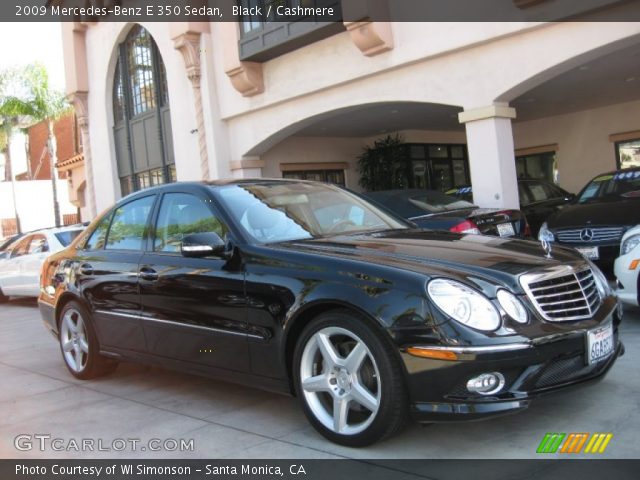 2009 Mercedes-Benz E 350 Sedan in Black