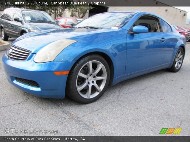 2003 Infiniti G 35 Coupe in Caribbean Blue Pearl