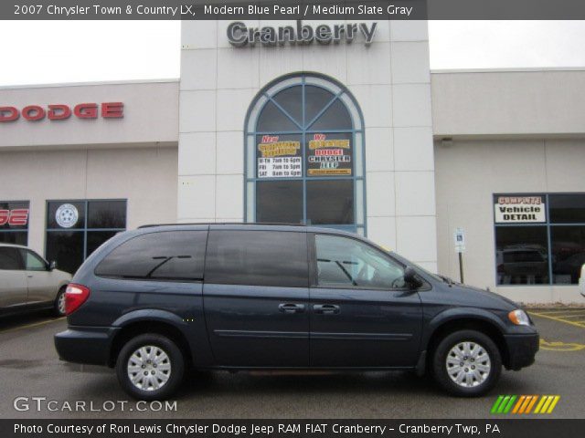 2007 Chrysler Town & Country LX in Modern Blue Pearl
