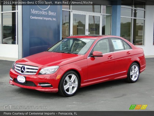 2011 Mercedes-Benz C 300 Sport in Mars Red