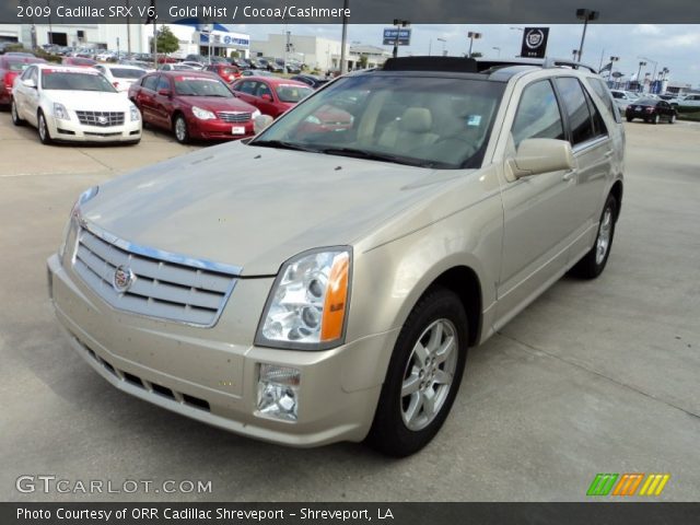 2009 Cadillac SRX V6 in Gold Mist