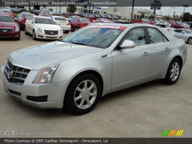 2009 Cadillac CTS Sedan in Radiant Silver