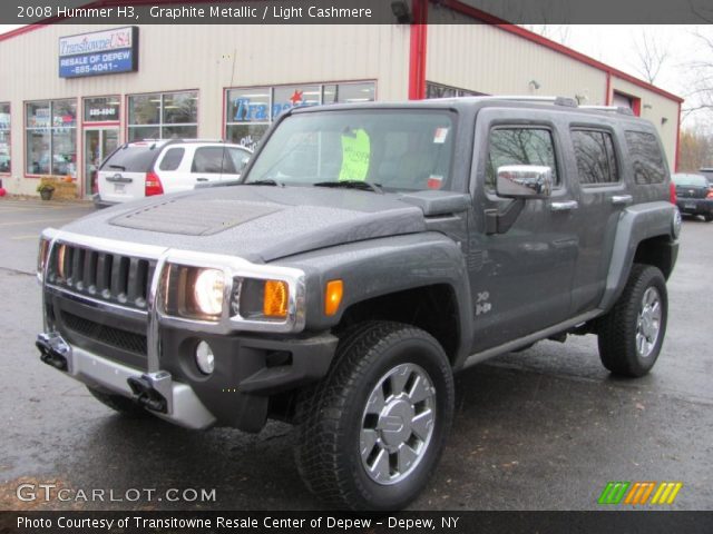 2008 Hummer H3  in Graphite Metallic