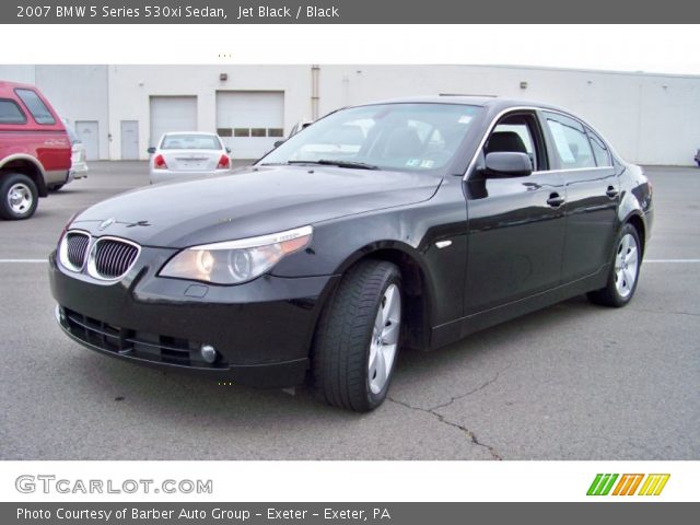 2007 BMW 5 Series 530xi Sedan in Jet Black
