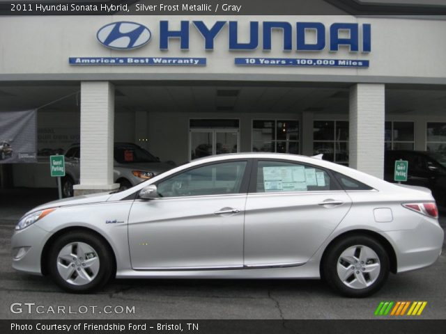 2011 Hyundai Sonata Hybrid in Silver Frost Metallic