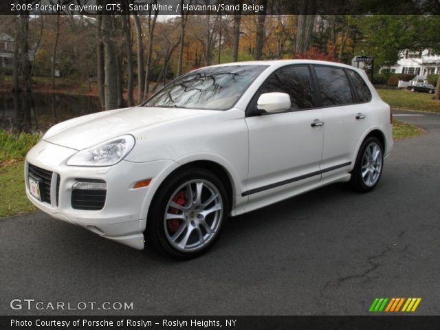 2008 Porsche Cayenne GTS in Sand White