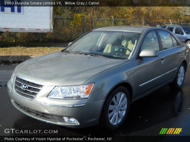 2009 Hyundai Sonata Limited V6 in Willow Gray