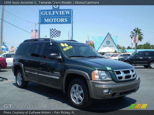 2006 Isuzu Ascender S in Tamarak Green Metallic