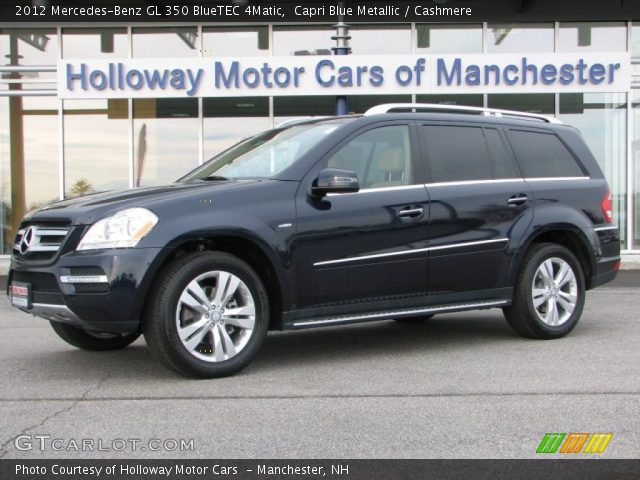 2012 Mercedes-Benz GL 350 BlueTEC 4Matic in Capri Blue Metallic