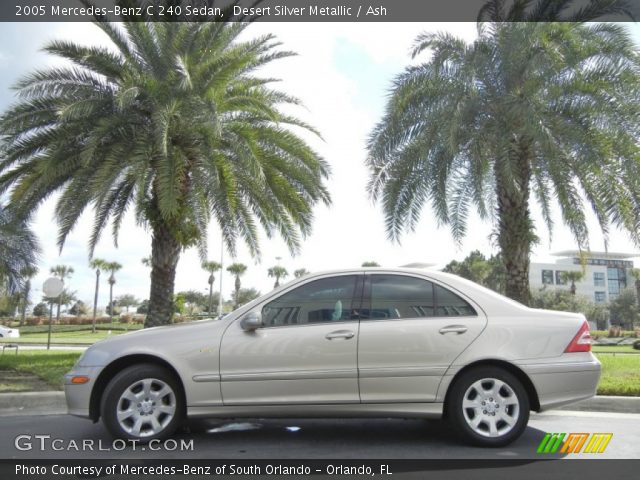 2005 Mercedes-Benz C 240 Sedan in Desert Silver Metallic