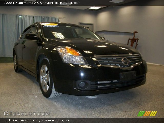 2008 Nissan Altima 2.5 S in Super Black