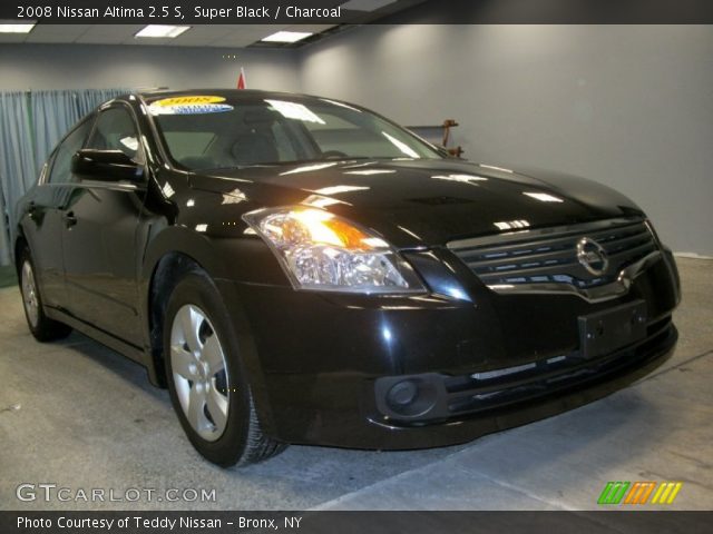 2008 Nissan Altima 2.5 S in Super Black
