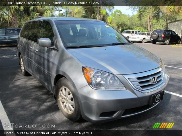 2008 Honda Odyssey EX-L in Nimbus Gray Metallic