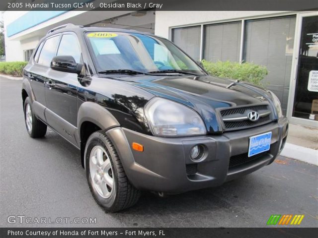 2005 Hyundai Tucson GLS V6 in Obsidian Black