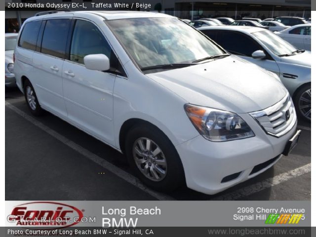 2010 Honda Odyssey EX-L in Taffeta White