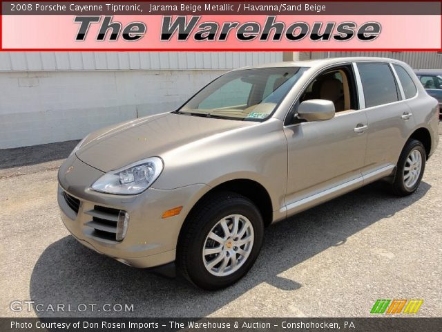 2008 Porsche Cayenne Tiptronic in Jarama Beige Metallic