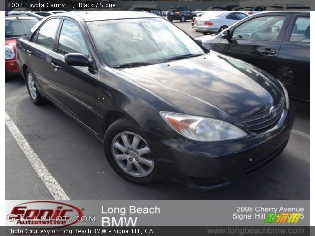 2002 Toyota Camry LE in Black