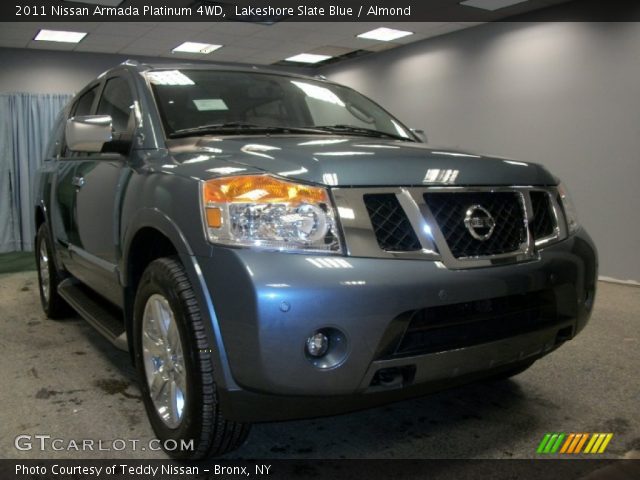 2011 Nissan Armada Platinum 4WD in Lakeshore Slate Blue