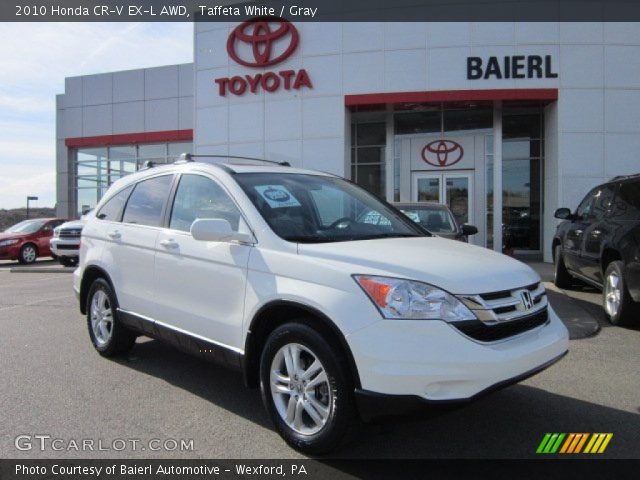 2010 Honda CR-V EX-L AWD in Taffeta White