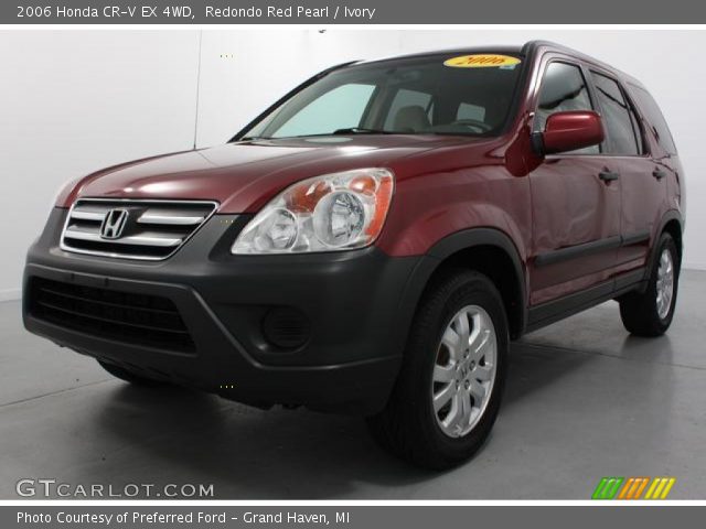 2006 Honda CR-V EX 4WD in Redondo Red Pearl
