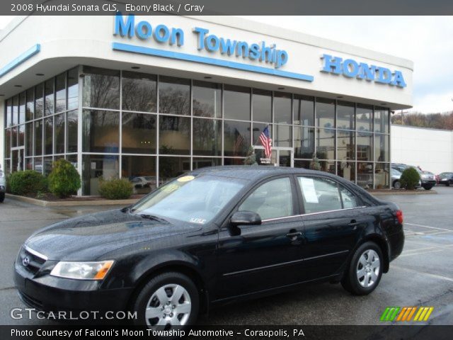 2008 Hyundai Sonata GLS in Ebony Black
